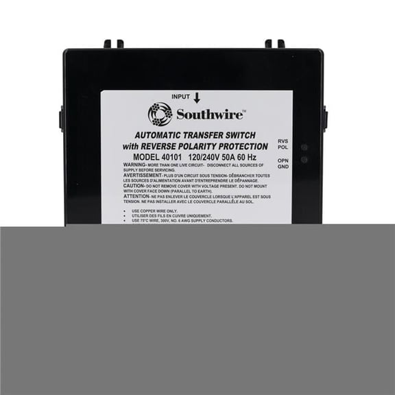Southwire 40101001 50A Reverse Polarity Low Cost Transfer