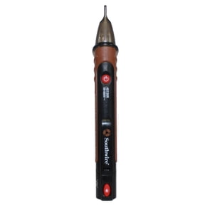 Southwire 40136N Pro AC Non-Contact Voltage Pen Tester, NCVT Detects 50-600VAC, Non-Contact Voltage Detector with LED Flashlight, Silent Mode, 6' Drop Test Rated