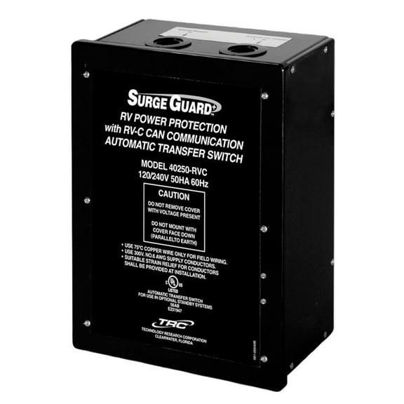 Southwire 40350-RVC3; Surge Guard RVC-Compatible Automatic Transfer Switch - 50A, 120/240V, 60 Hz