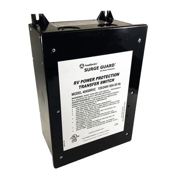 Southwire 40450RVC3 50A Hardwire Automatic Transfer Switch