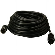 Southwire 50 Black Outdoor Extension Cord CA-Style CS63, Twist to Lock Plug