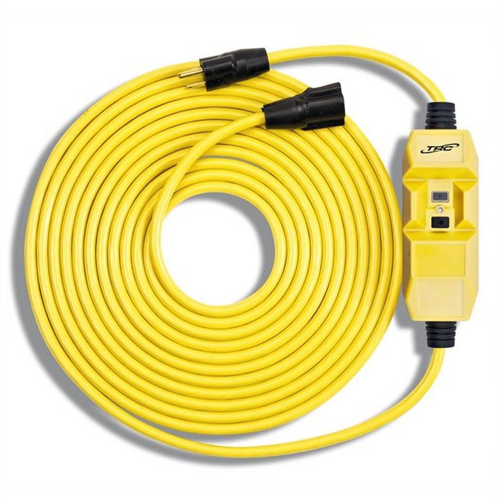 Coleman Cable Southwire 50 Ft. 14/3 Heavy-Duty GFCI In-Line