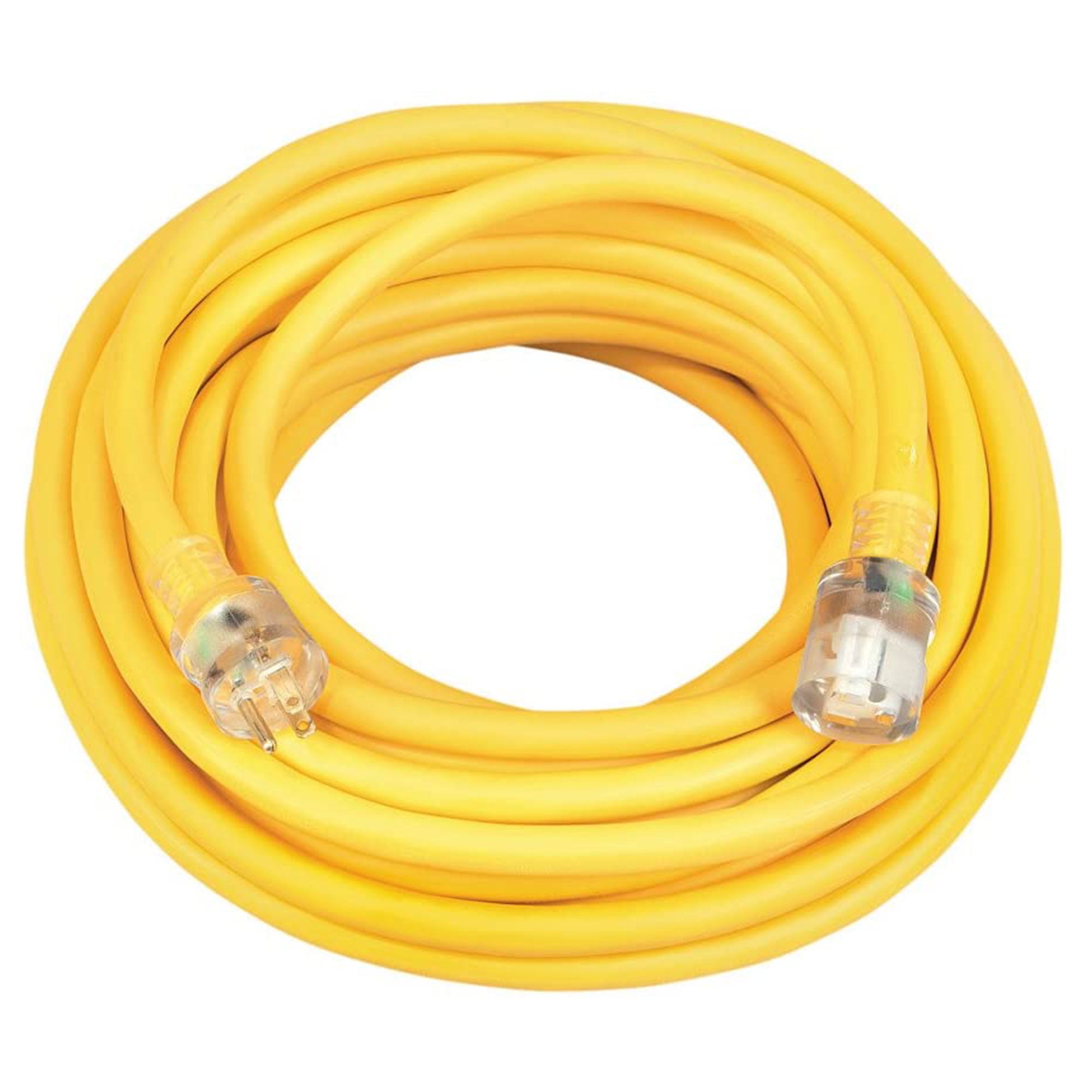 Southwire 50 Ft 15 Amp Weather Resistant Electrical Extension Cord, Yellow