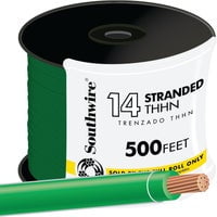 Southwire Stranded THHN Electrical Wire - 14 AWG, 500 Ft, Green