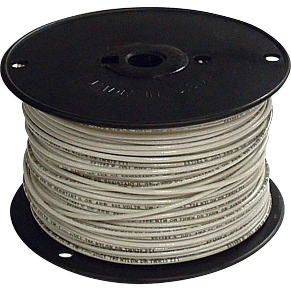 Southwire 22956758 500 ft. 14 Ground Wire Gauge THHN Standard, White