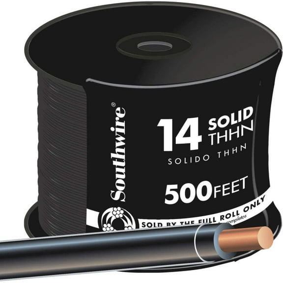 Southwire 500 ft. 14/1 Solid THHN Building Wire