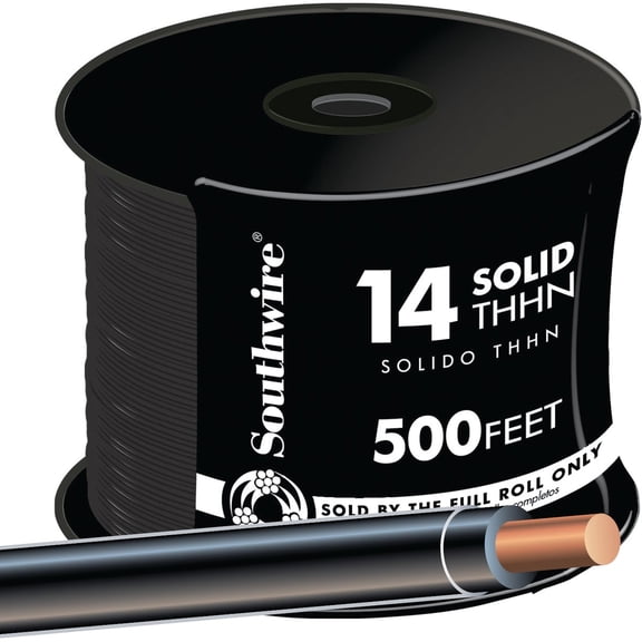 Southwire 500 ft. 14/1 Solid THHN Building Wire