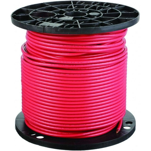 Southwire 500 ft. 8/1 THHN Stranded Wire Red
