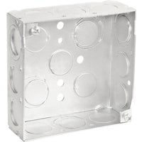 Southwire 52151-S-UPC 4 x 1.5 in. Steel Metallic Square Box
