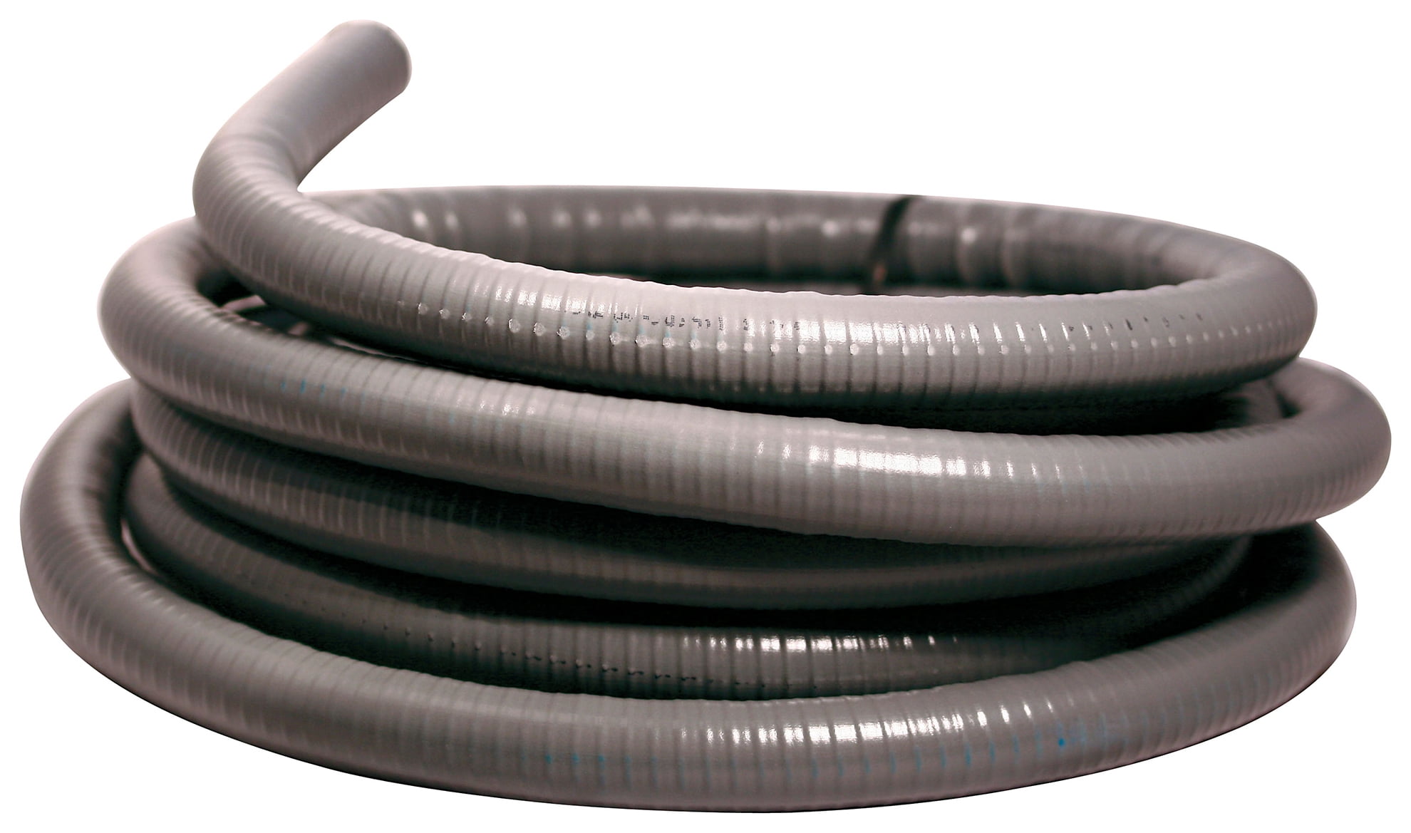 Maxxima 1 in. x 25 ft. Galvanized Steel Flexible Conduit, Greenfield  Electrical 25 Foot Roll 