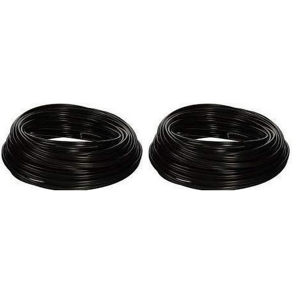 Southwire Landscape Lighting Cable 55213443 - 12/2 Low Voltage, Direct Burial - 100', Black, 2-Pack