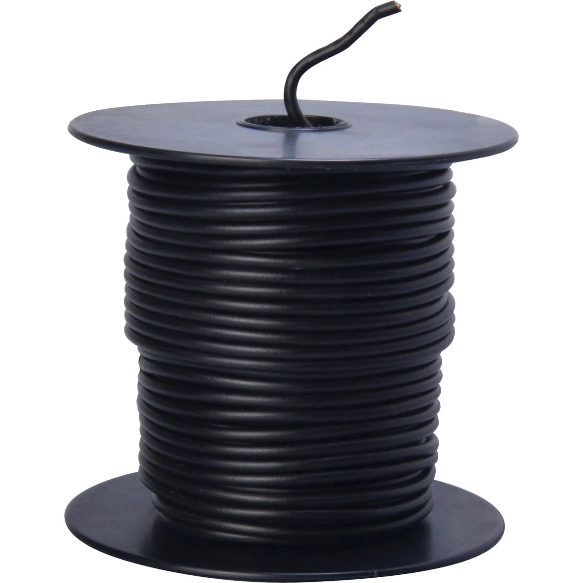 Southwire Primary Wire Bulk Spool - 16 Gauge Copper - 100 Ft, Black