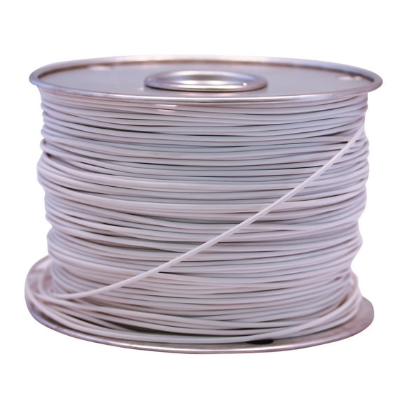 Southwire 55671923 100' X 10 Gauge White GPT Primary Wire Cable Principal