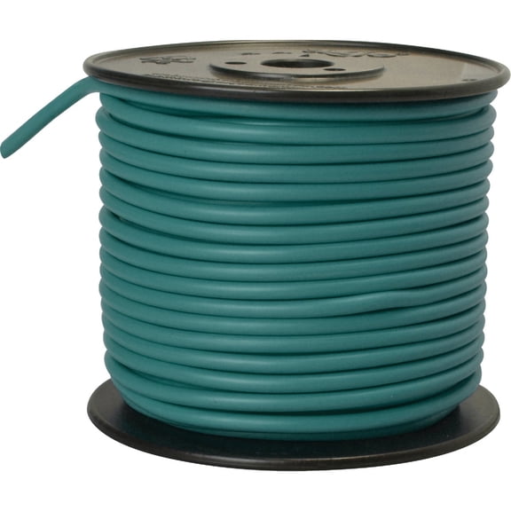 Southwire 56133023 Primary Wire; 10-Gauge Bulk Spool; 100-Feet; Green