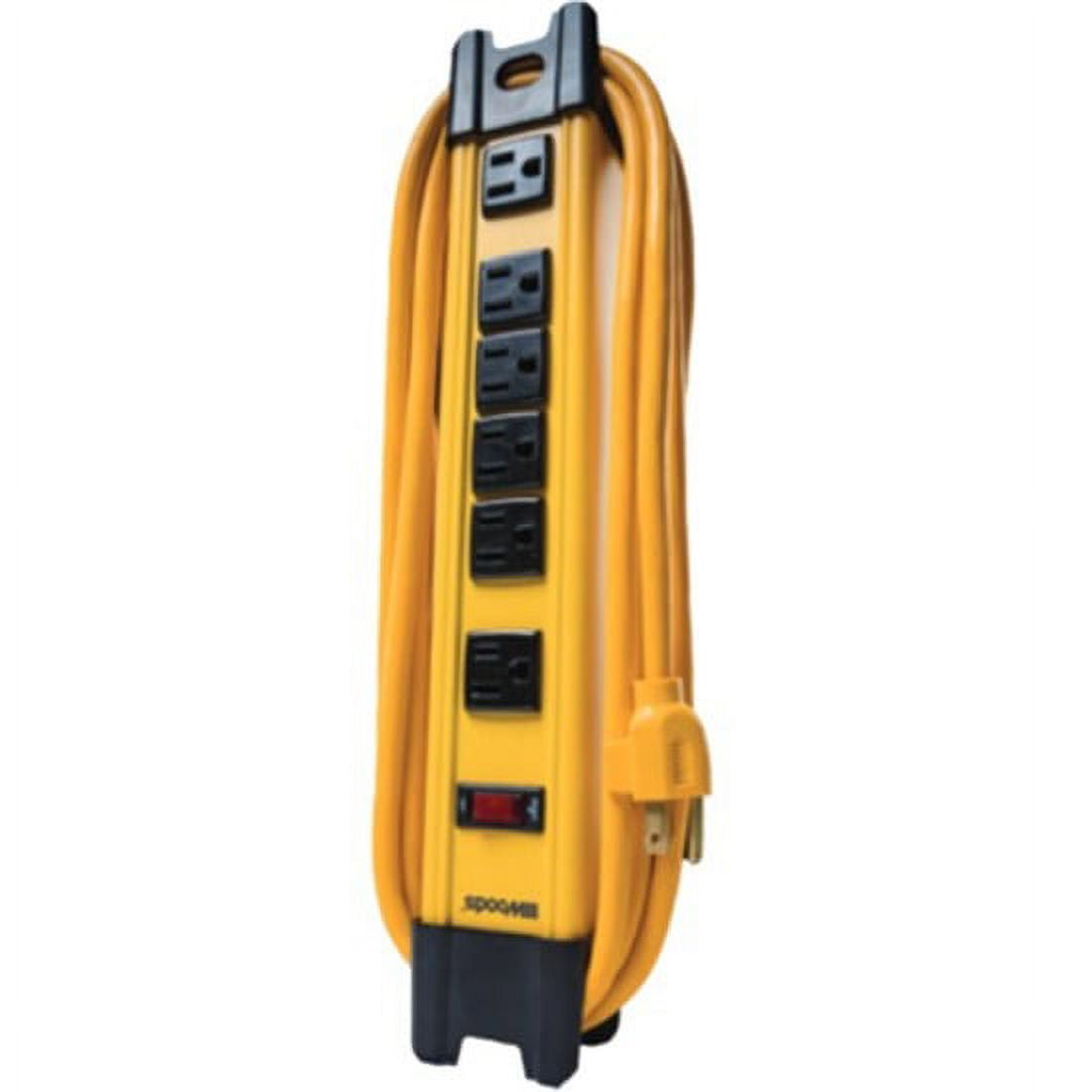 Southwire 6Outlet Metal Power Strip, Yellow