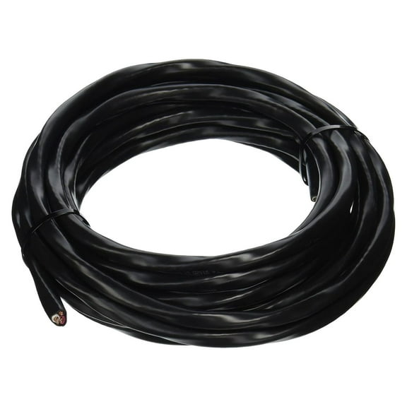 Southwire 63949221 25' 8/3 with ground Romex brand SIMpull residential indoor electrical wire type NM-B; Black