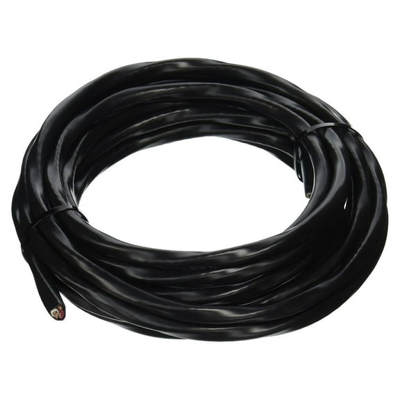 Southwire 63949221 25' 8/3 with ground Romex brand SIMpull residential indoor electrical wire type NM-B; Black