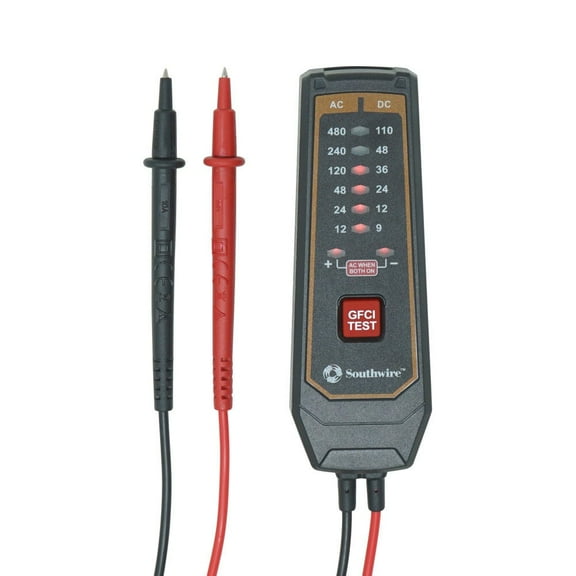 Southwire 65111940 41151S S Compact Voltage & GFCI Tester