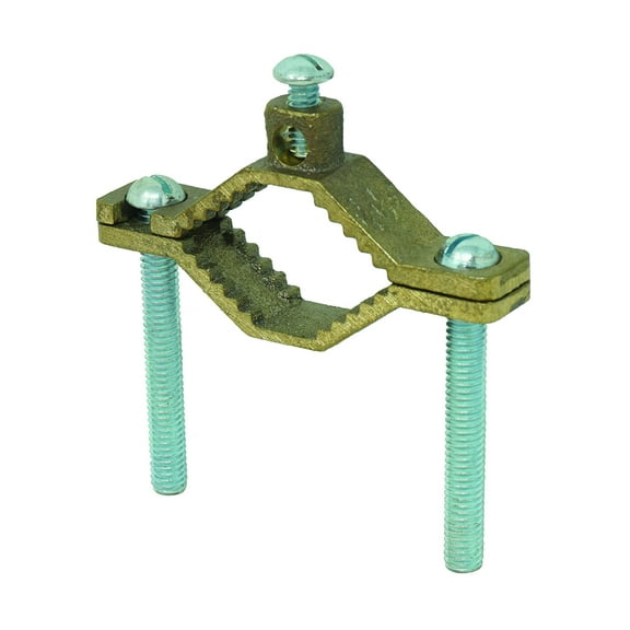 Southwire 65181540 GCL2-10.125-2BZ, 1PK Grounding Clamp, Grey