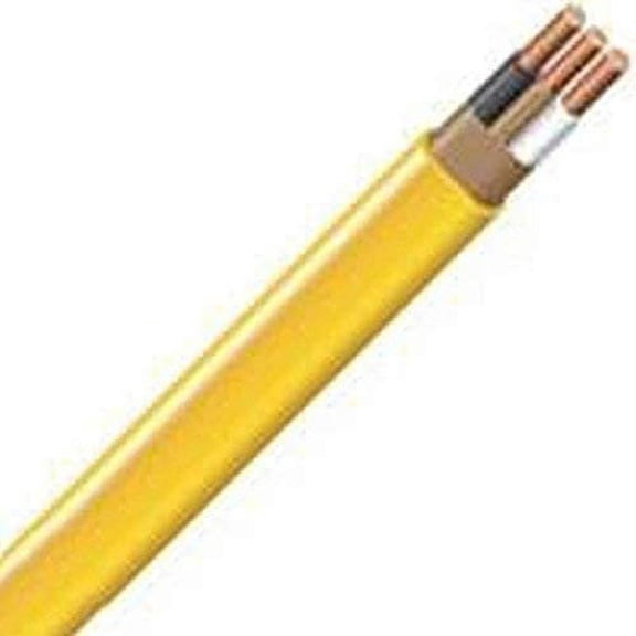 Southwire Building Wire 12 Ga, 2 Conductor 20 Amp 600 V 90 Deg C 100 ' Yellow