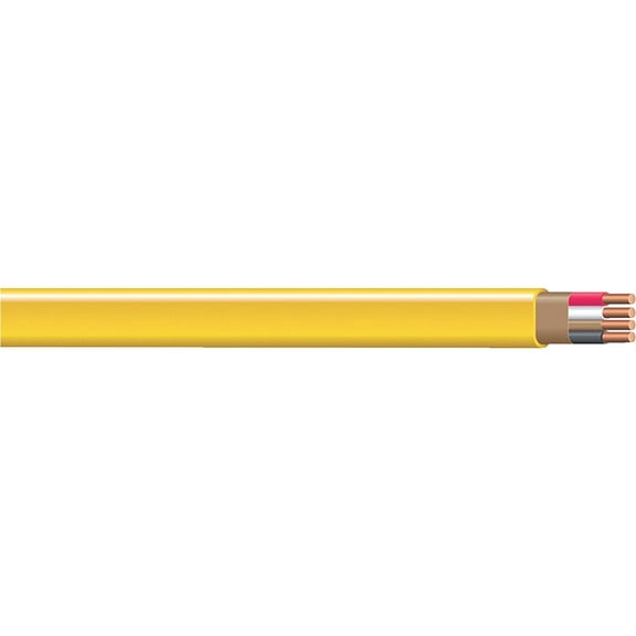 Southwire Building Wire 12 Ga, 3 Conductor 20 Amp 600 V 90 Deg C 250 ' Yellow