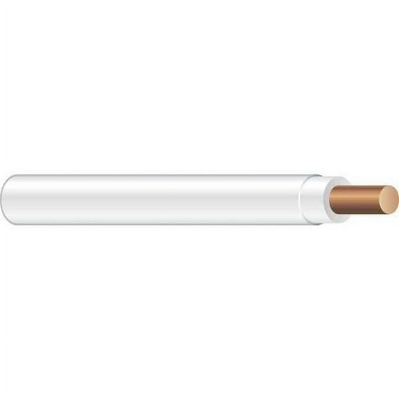 Southwire Building Wire,12AWG,THHN,Sld,Wht,1000ft 58027504