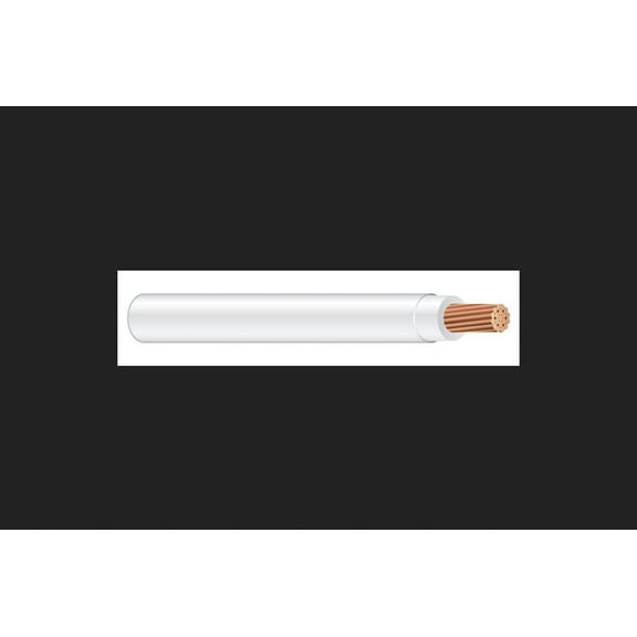 Southwire Building Wire Stranded Copper Wire 8 Gauge - 45 Amp 600 V - 500' White