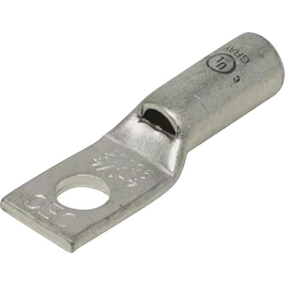 Southwire CLG4.14CP, 1PK Compression Lug, 4 STR Wire, 1/4" Stud Hole Size, Die Color Code: Gray, 1 Pack