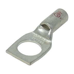 Southwire CLG8.38CP, 1PK Compression Lug, 8 STR Wire, 3/8" Stud Hole Size, Die Color Code: Red, 1 Pack, Gray