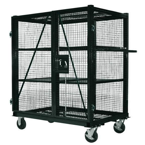 Southwire Caged Security Cart Knock Down Stor Mac 60In 1500Lb Capacity