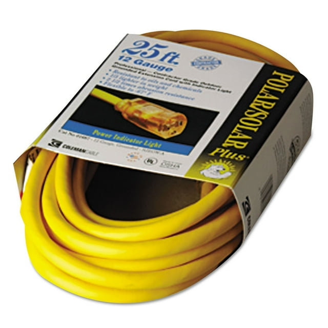 Southwire Cold Weather Extension Cord 12/3 Sjeoow 25'