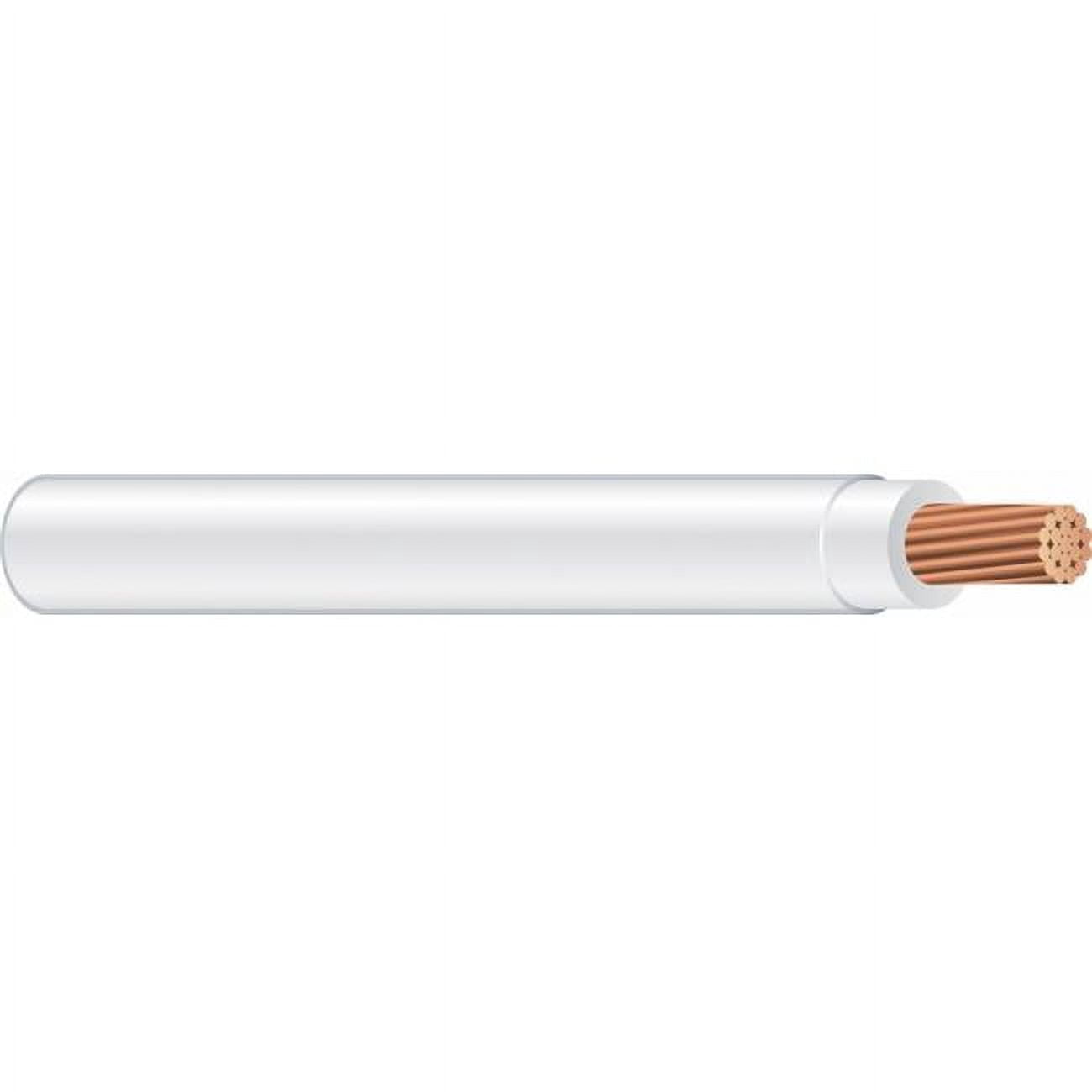 Southwire Company 12 AWG 500ft. White Stranded THHN Copper Conductor  22965801 - Pack of 500