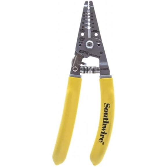 Southwire Company 7.5 in. Ergonomic Solid & Stranded Wire Stripper