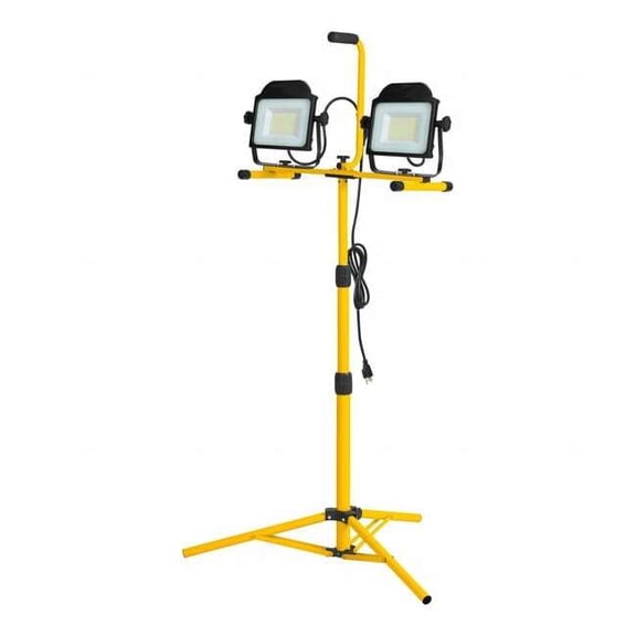 Southwire Dual Head Work Light,Corded,20000lm,LED CSW10X2
