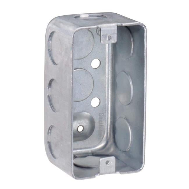 Southwire G19281-UPC 4 x 2 x 1.87 in. Steel Metallic 1-Gang Drawn