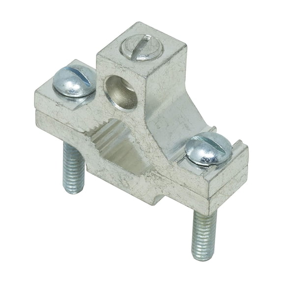 Southwire Aluminum Grounding Clamp Small Wire Clamp - 1 Pack, 1/2"-1", Gray