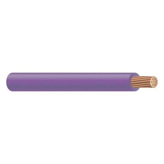 MTW, Machine Tool Wire, Copper, 14 AWG, Violet, Stranded, 500 ft
