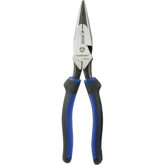 Southwire Tools & Equipment LNP8S Standard Long Nose Pliers, 8-Inch