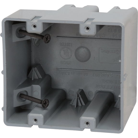 Southwire MSB1G One Gang Device Box with Depth Adjustable, Heavy Duty 42lb