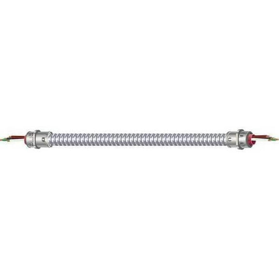 Southwire MetalCladWhip,MC,14AWG,1/2inSnapIn,6ft 55292901