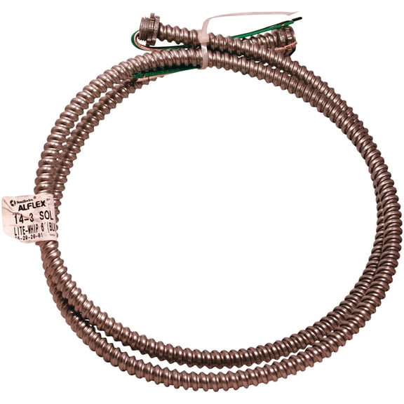 Southwire Metallic Pre-Wired Whip - Pack of 8