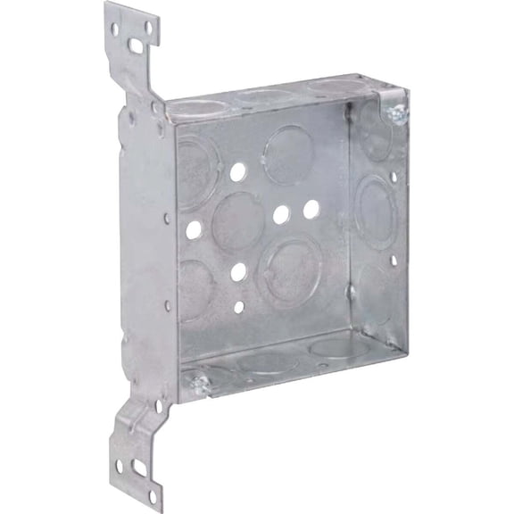 Southwire Bracket Mount 4 In. x 4 In. Welded Steel Square Box 52151-FS-UPC