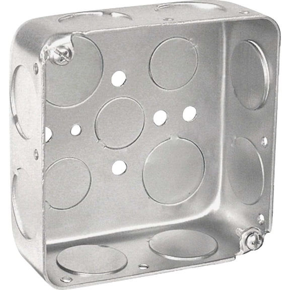 Southwire Square Electrical Box New and Old Work - Durable - 1 Piece, Multicolor
