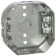 thumbnail image 1 of RACO Old Work Octagon Electrical Box 54151-R - Durable Steel - 4 In. x 4 In. Silver, 1 of 1