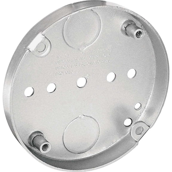 Southwire Ceiling Box Old Work Round Steel - Durable Universal Electrical Box - 1 Piece