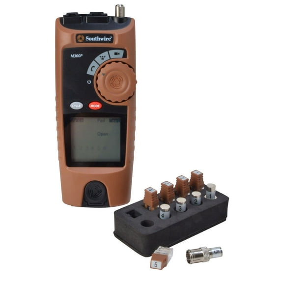 Southwire Professional VDV Low Voltage LCD Display Cable Mapper Tool Kit