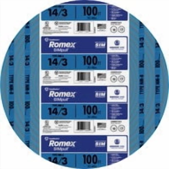 Southwire Romex 14/3 NMW/G Electrical Wire - Pack of 6 Contractor Value Pack