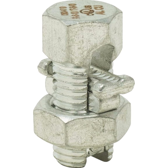 Southwire Split Bolt Connector Dual-Rated for Copper & Aluminum - 2 Pack, Gray
