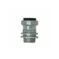 thumbnail image 1 of Southwire 65071103 SIMPush Conduit Box Connector, 3/4 in Push-In, 1.31 in OD, Metal - pack of 5, 1 of 3