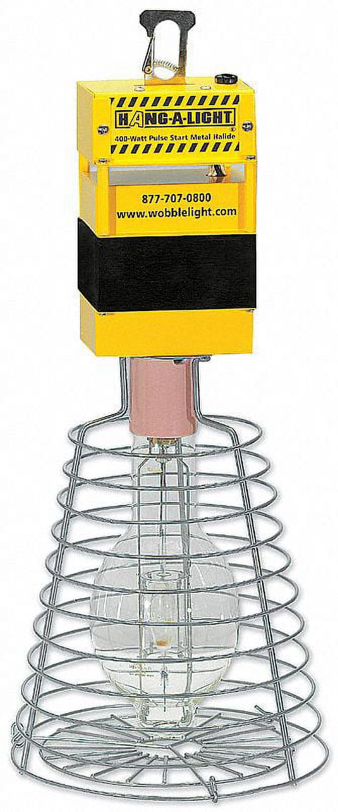 Heavy-Duty 400W Metal Halide Hanging Work Light, Yellow